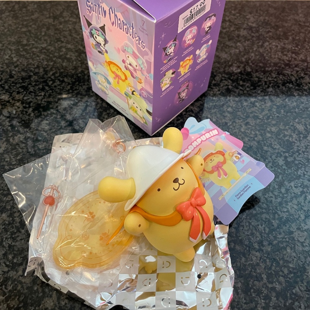 Sanrio Magic Story Blind Box PomPomPurin Flame Guardian Figure